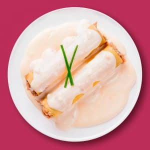 Canelones de rabo de toro al vino tinto (250 g.)