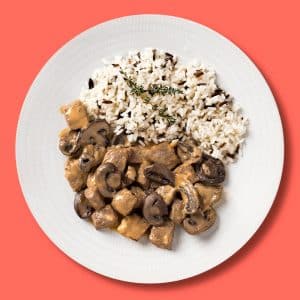 Ternera Strogonoff con mezcla de arroz salvaje (270 g.)